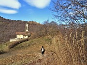 60 Rientriamo alla Chiesetta di San Barnaba (1070 m)